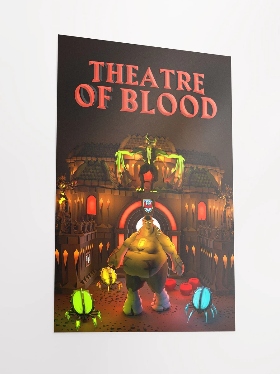 Theatre of Blood | Enhanced Matte 3D OSRS Poster product image (3)