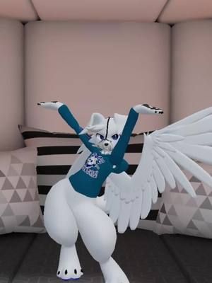 Yay I am part of a trend...... even though I'm late #dance #furry #vrc