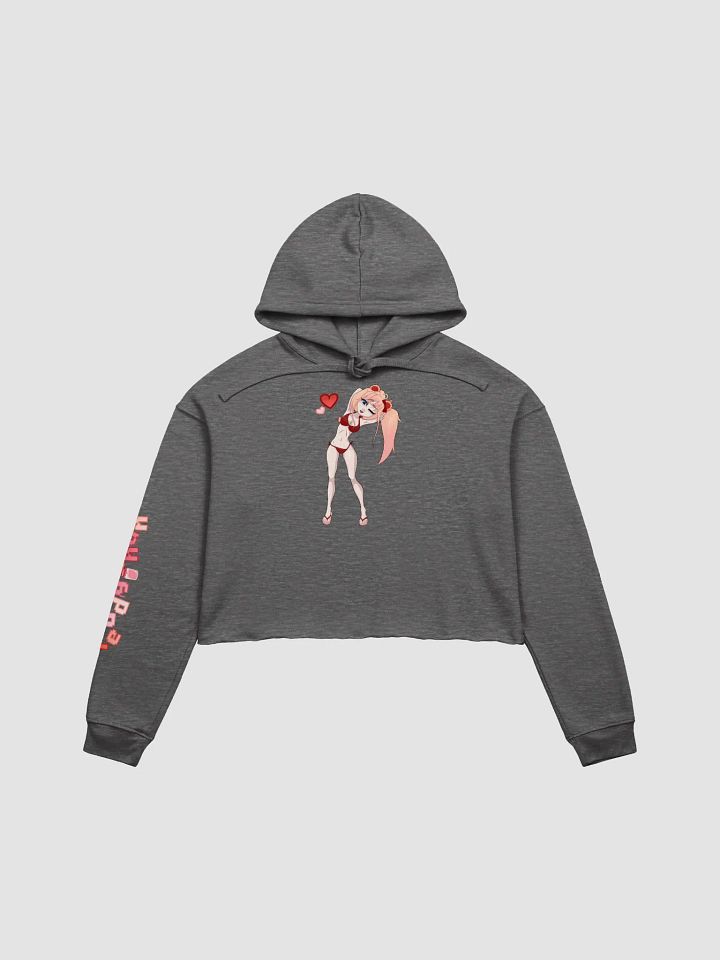 Valentine Bikini Teddy Cropped Hoodie product image (1)