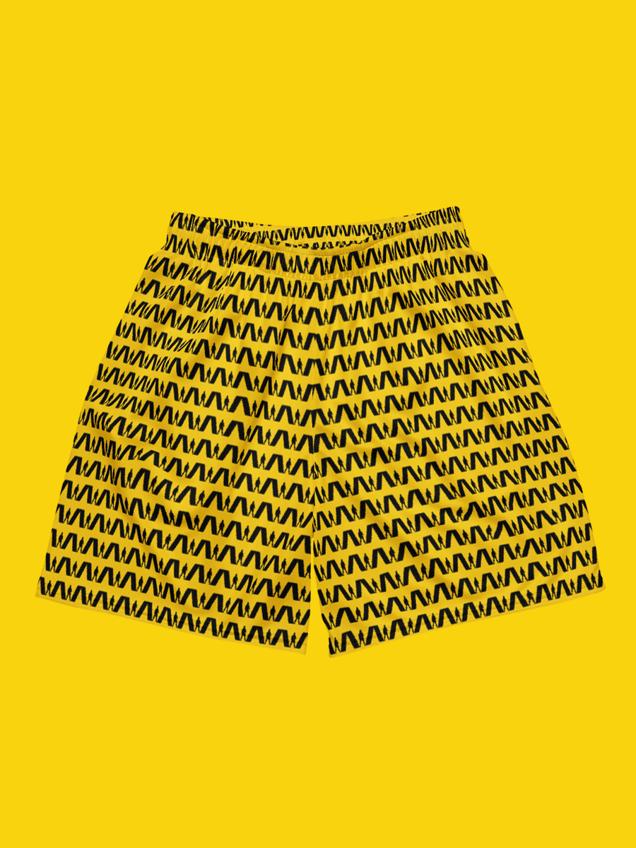 All-Over Print Recycled Unisex Mesh Shorts | WIL Style product image (2)