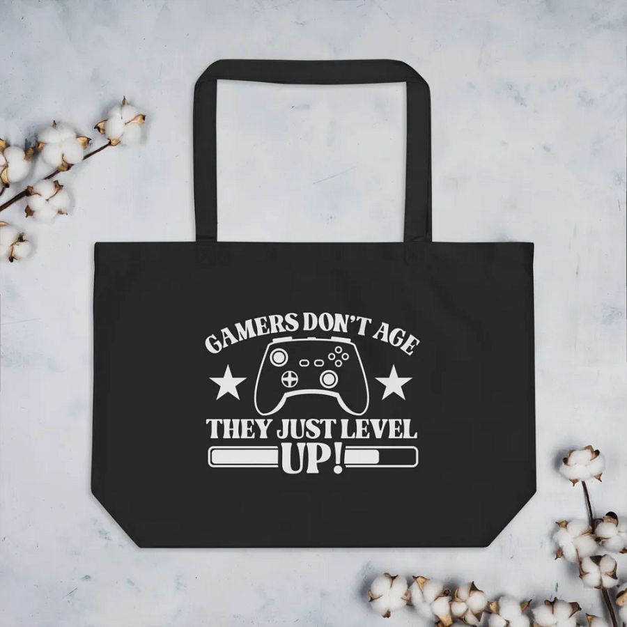 Gamers Don't Age They Just Level Up Bag product image (7)