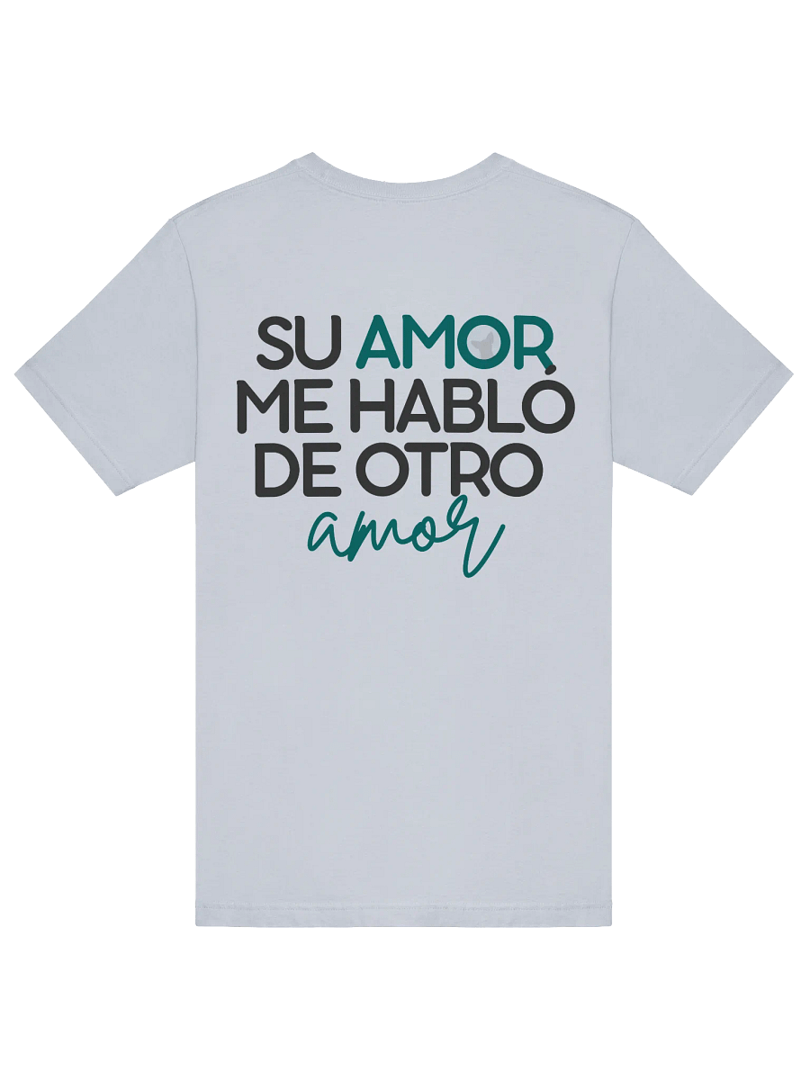DoGod Camiseta Mujer Su Amor Me Habló | Texto Oscuro product image (2)
