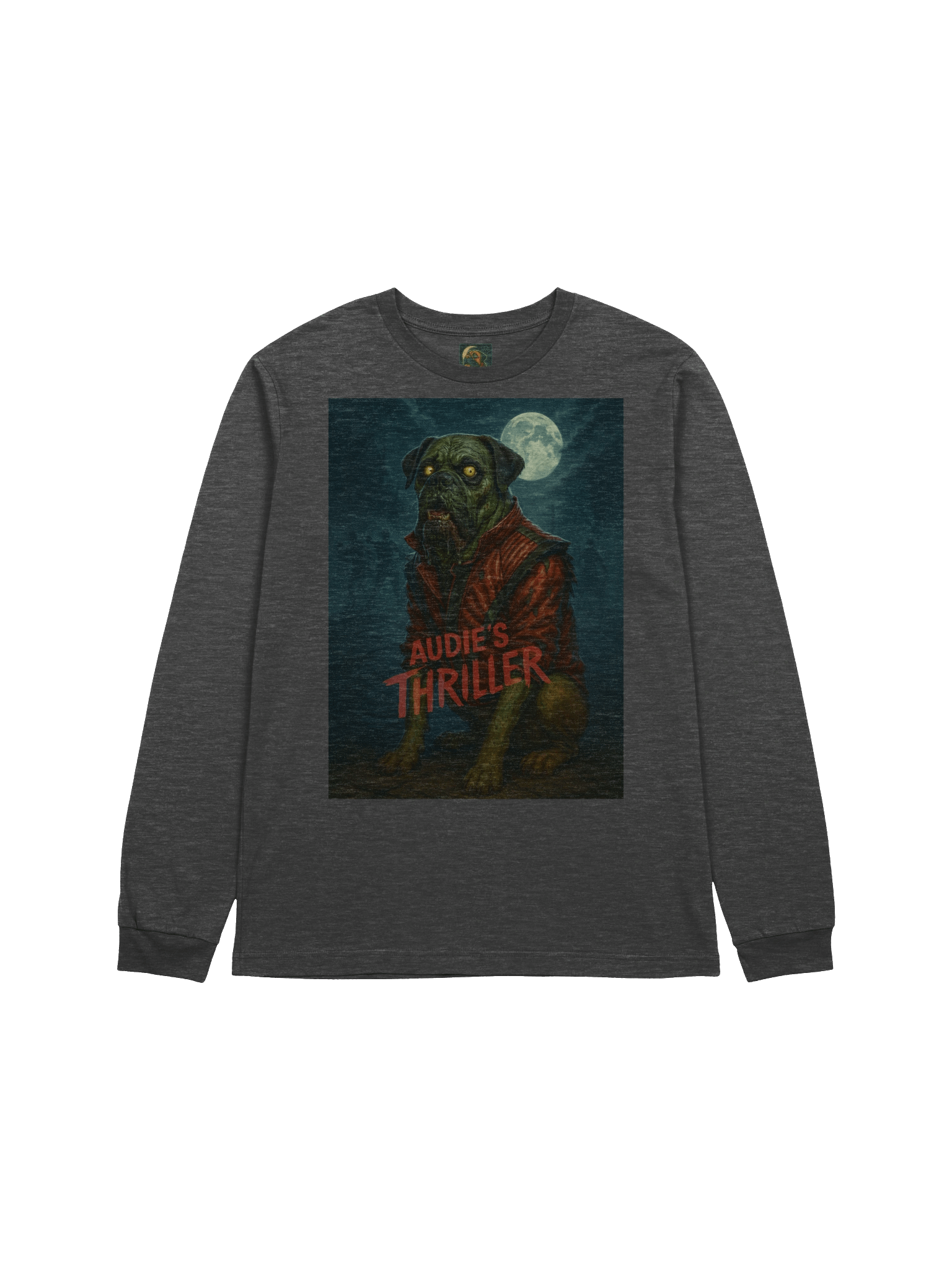 Audie’s Thriller Night – Zombie Mascot Halloween Design product image (5)