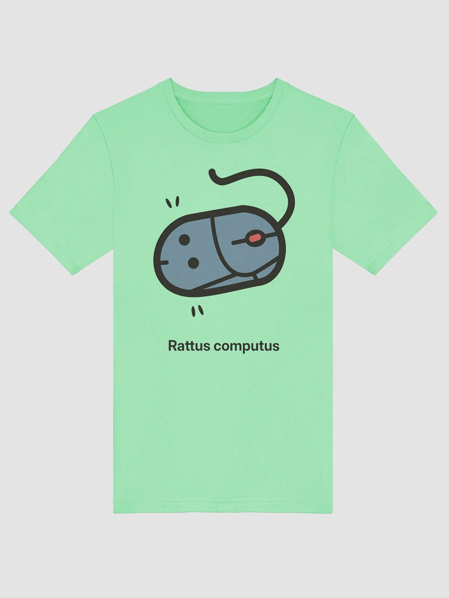 Computer Rat Big Artwork Simple Tee product image (1)