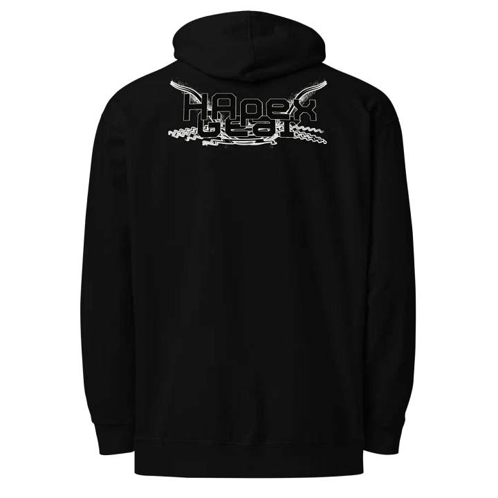 Midweight Hoodie - Embroidered - Black HApex Gear Black Logo product image (1)