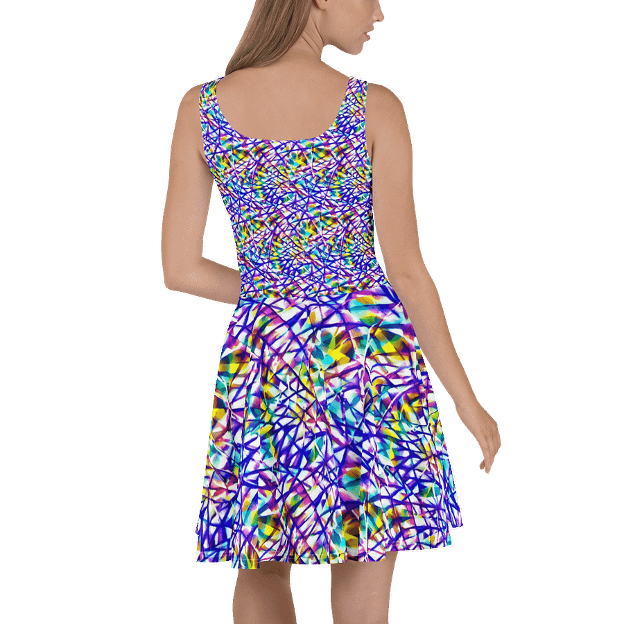 Modern Painting Skater Dress product image (4)