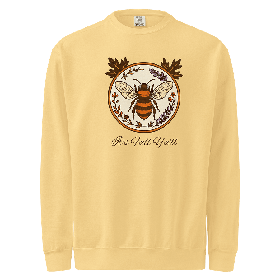 Bee and Floral Fall Sweatshirt product image (1)
