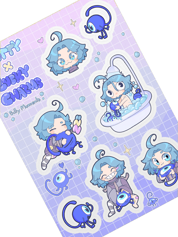 Mitty X Lucky Charms Silly Moments - Sticker Sheet product image (2)