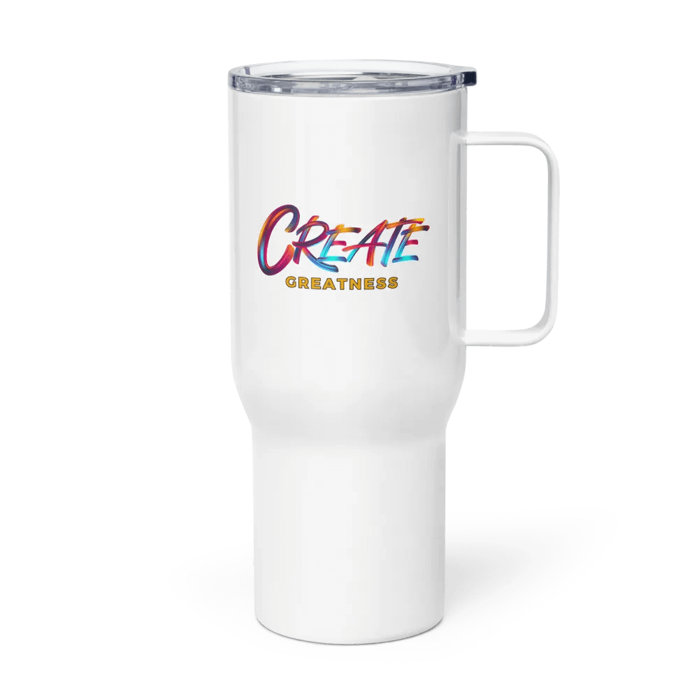 Create Greatness Vibes Travel Mug product image (3)