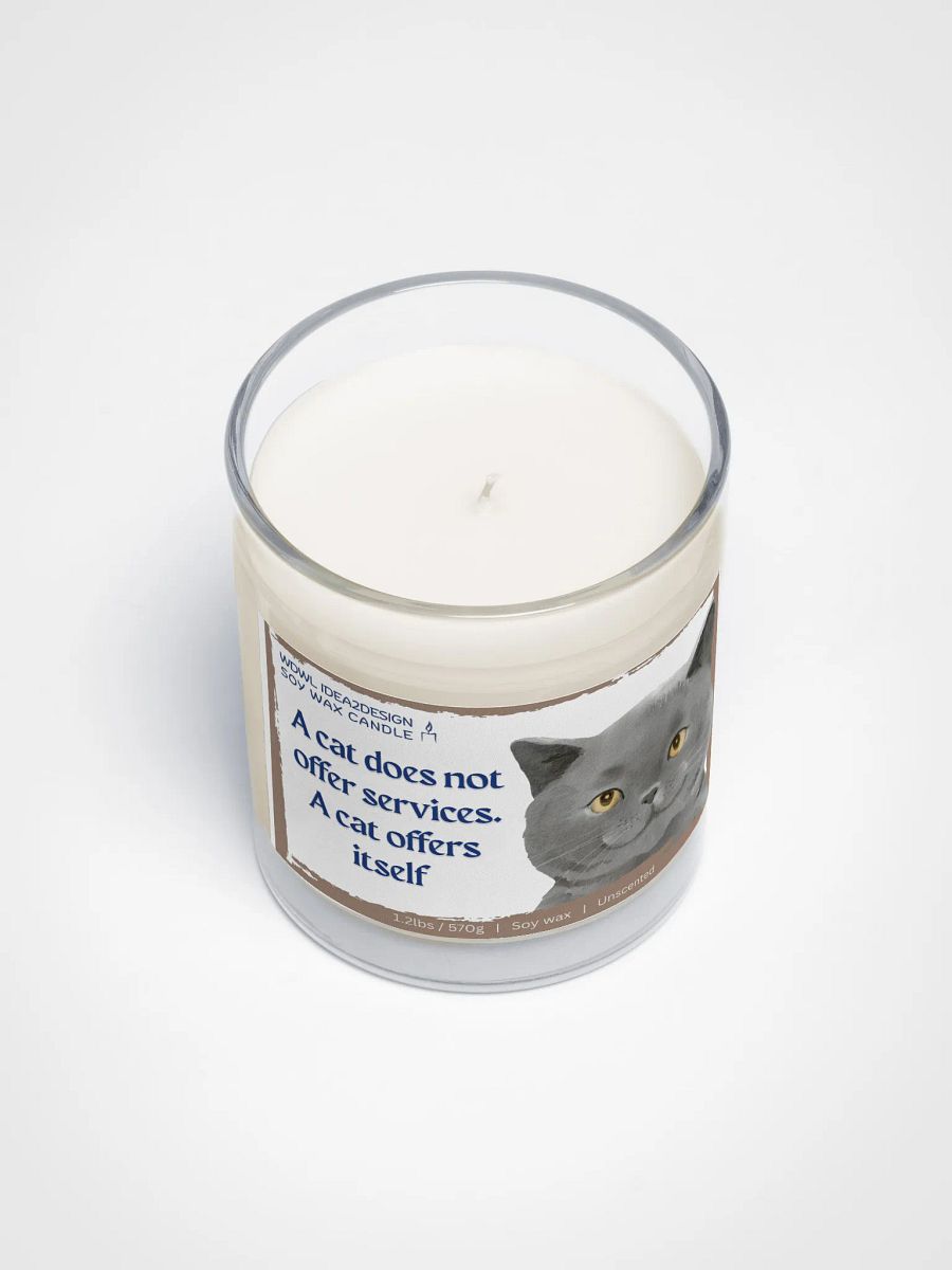 British Shorthair Cat Lover Best Gift, Large Capacity, Great Value & Eco-Friendly Candle – 1.2 lbs of Pure Serenity product image (3)