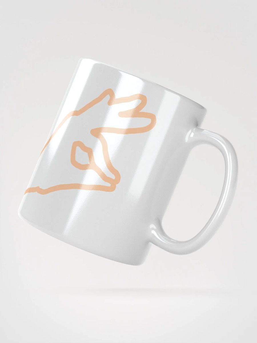 FUCKFACE Mug - Outline Edition, All white product image (4)