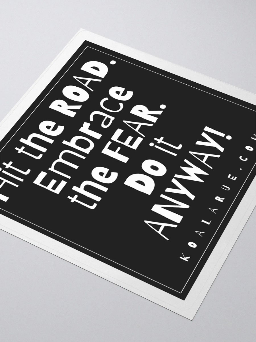EMBRACE THE FEAR • STICKER product image (3)
