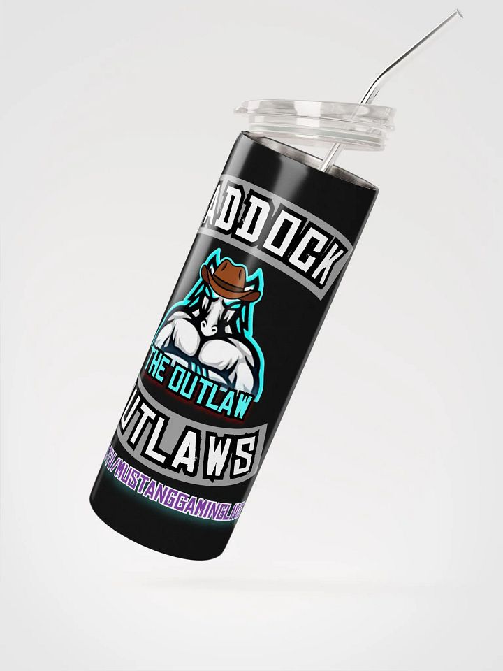 Outlaw Metal Drinks Tumbler & Straw product image (2)
