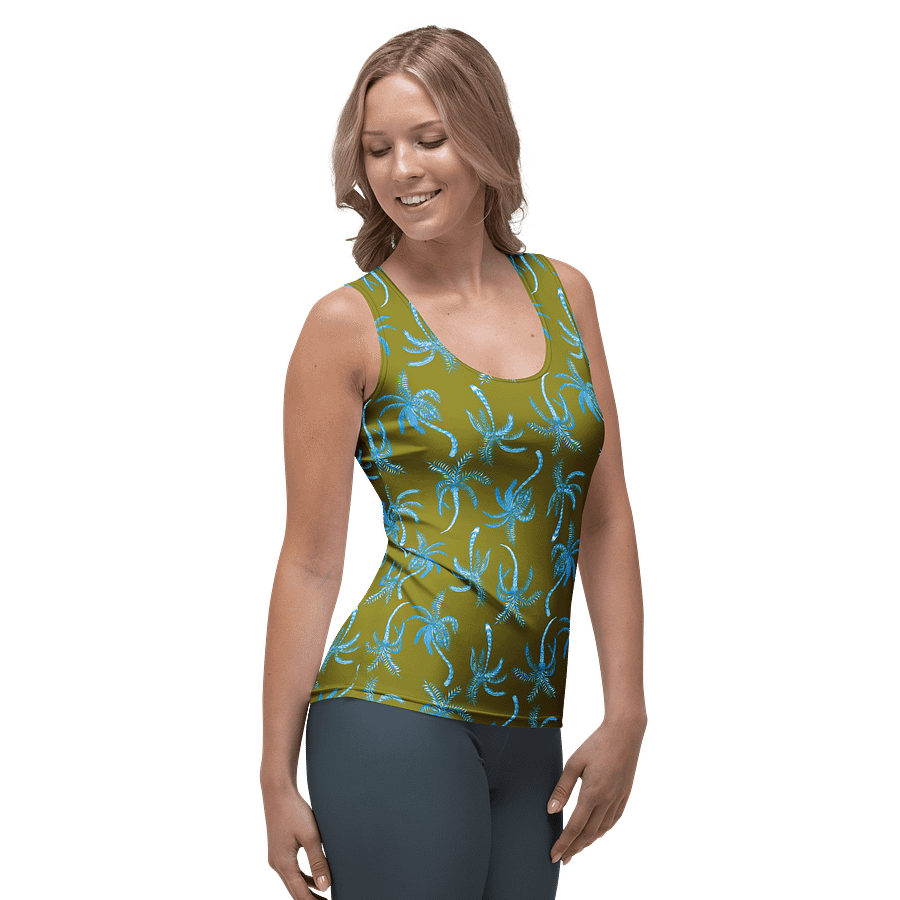 Neon Palmtree | Womens Tank Top product image (7)