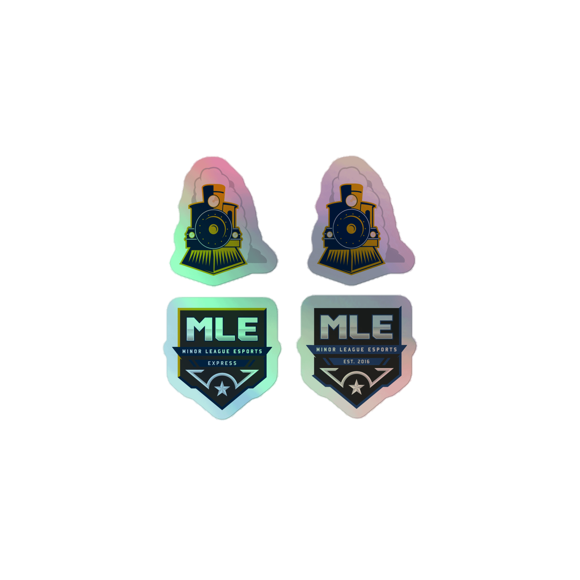 Express Holographic Sticker Set product image (1)