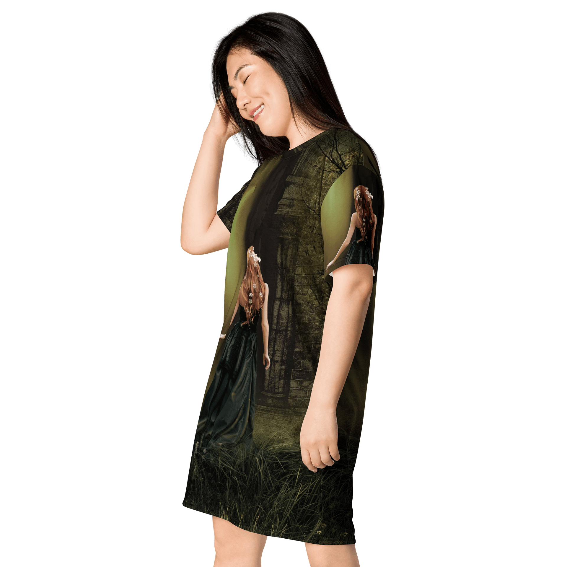 'Elven Stories - Blinded By The Light' All-Over T-Shirt Dress product image (3)