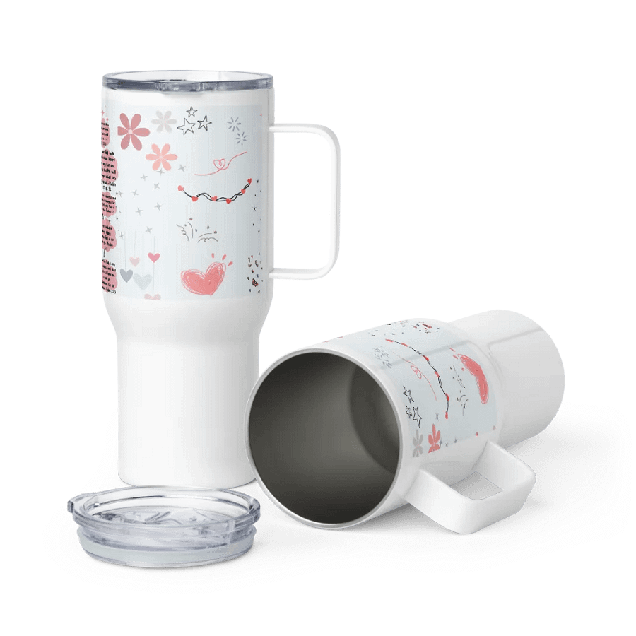 christain affirmations rooted in scripture Travel Mug product image (10)