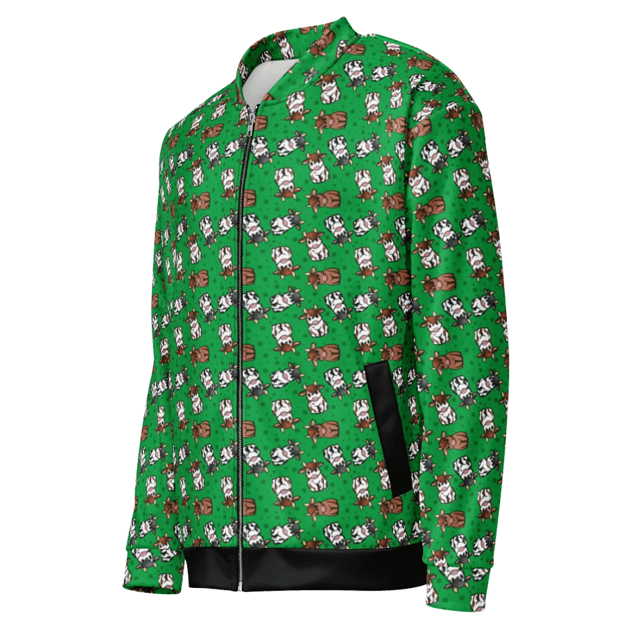 Ditsy Cows Bomber Jacket product image (3)
