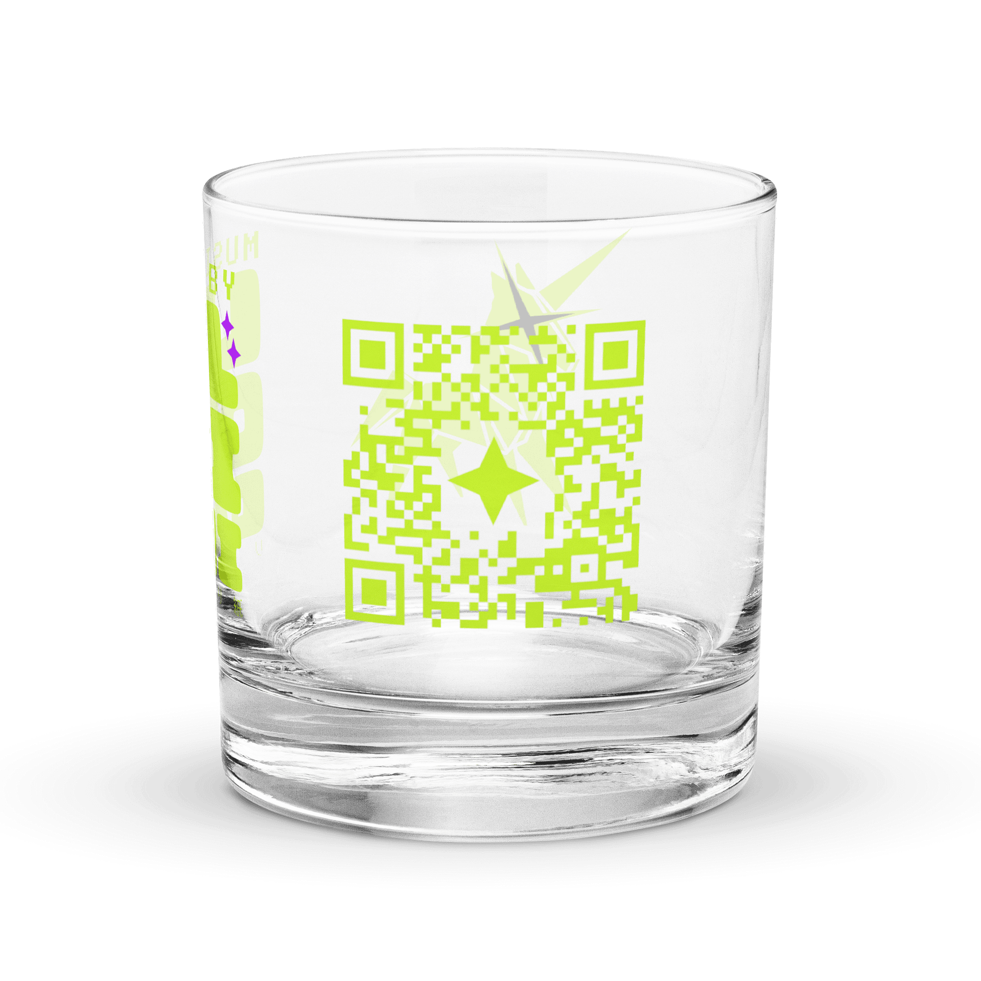 Lil' Origami Rocks Glass [Acid Logo] product image (2)