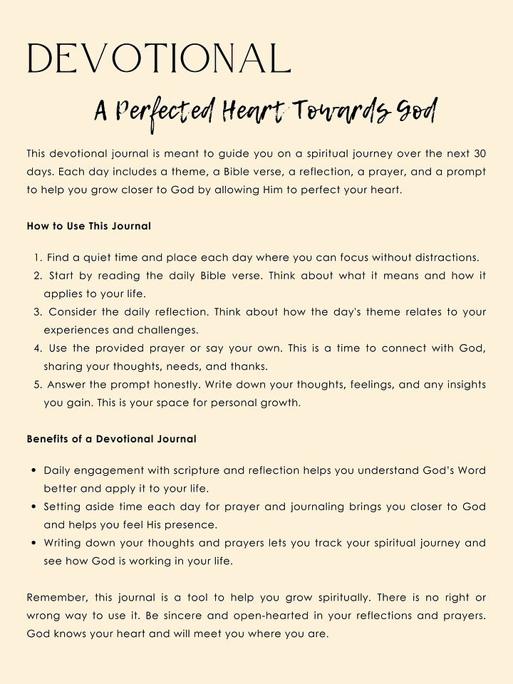 PHS 30-Day Devotional / Journal product image (2)