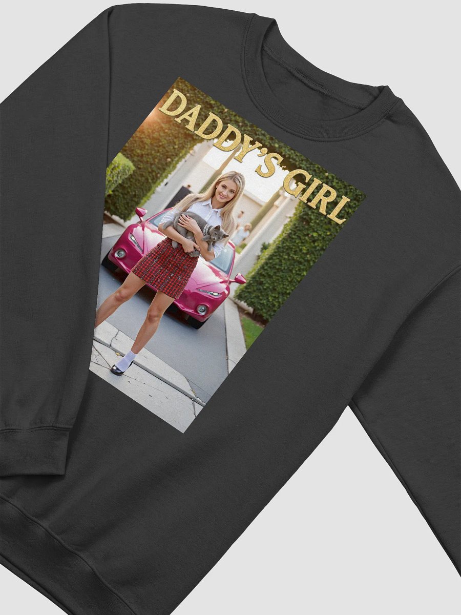DADDY'S GIRL Plaid Skirt Crewneck product image (28)