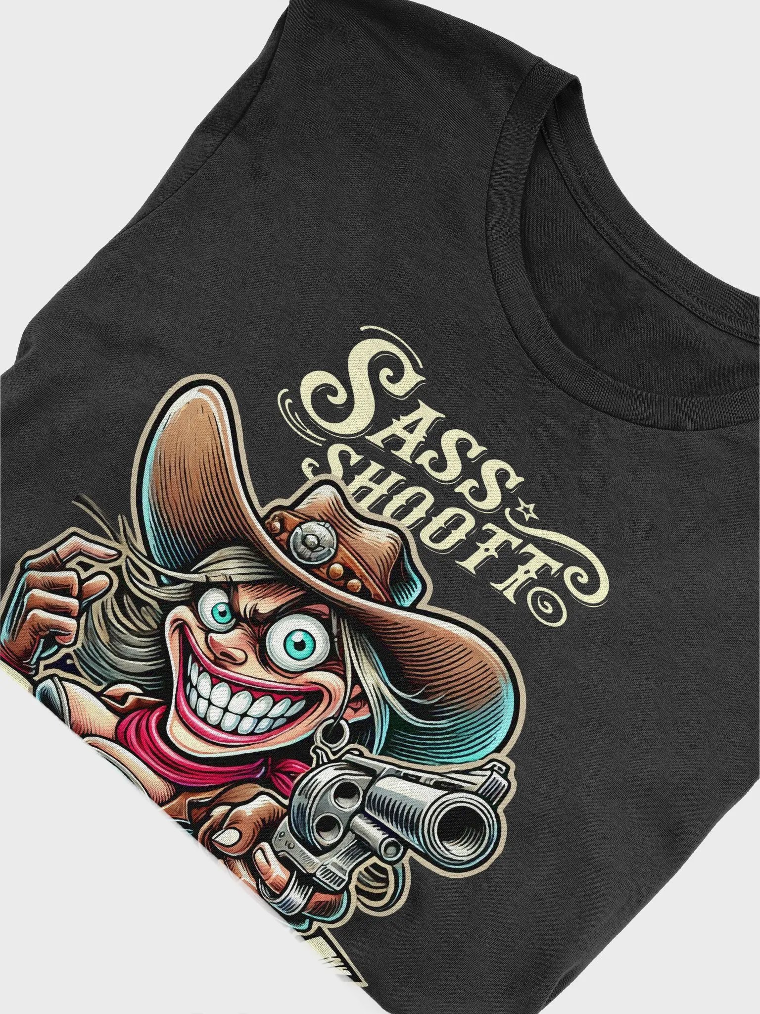 Wild West Grin Cowboy T-Shirt product image (3)
