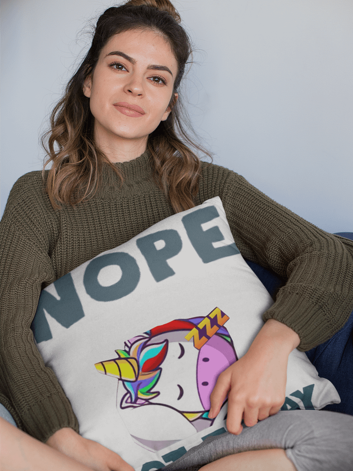 NOPE Cushion - One Side Print product image (2)