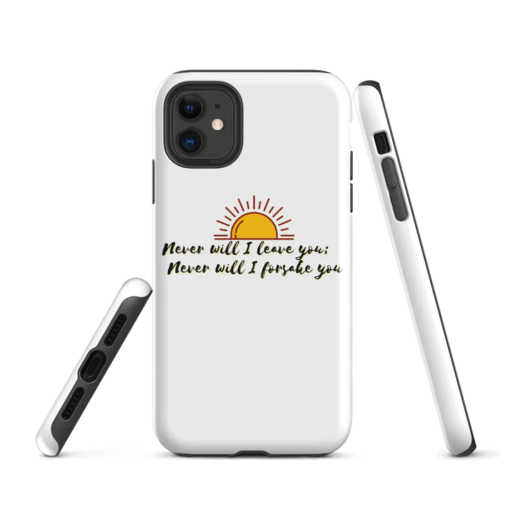 Never Will I leave you iPhone case product image (1)