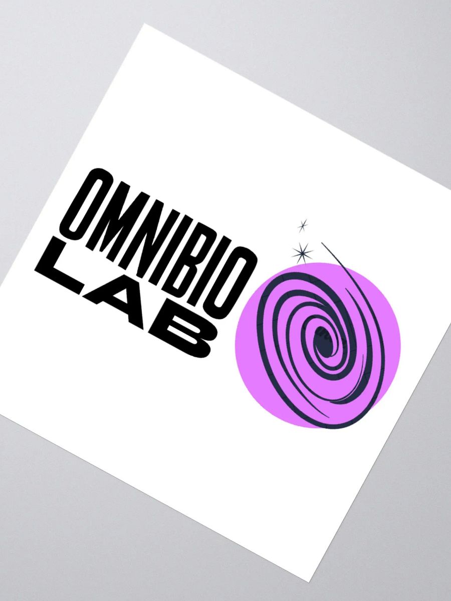 Omnibio Lab Kiss Cut Stickers product image (3)