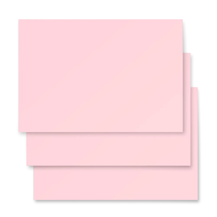 Pale Pink Solid Holiday Christmas Wrapping Paper Sheets (3) product image (5)