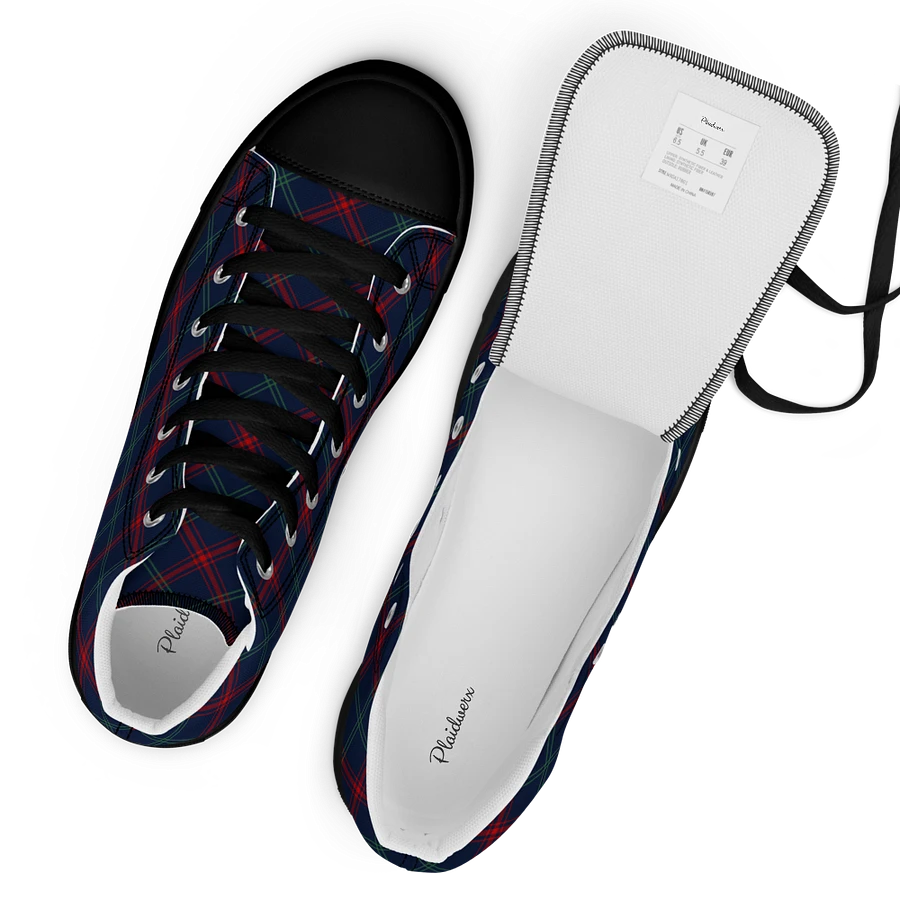 Lynch Tartan Men's High Top Shoes product image (17)