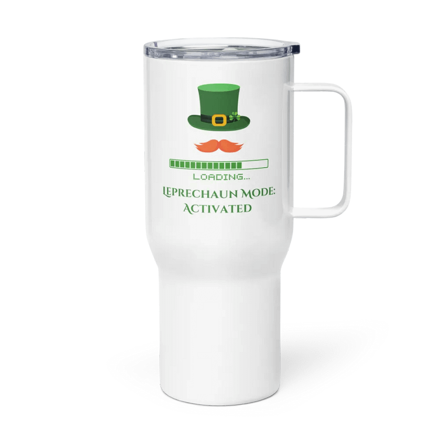 Leprechaun Mode Activated Travel Mug product image (6)