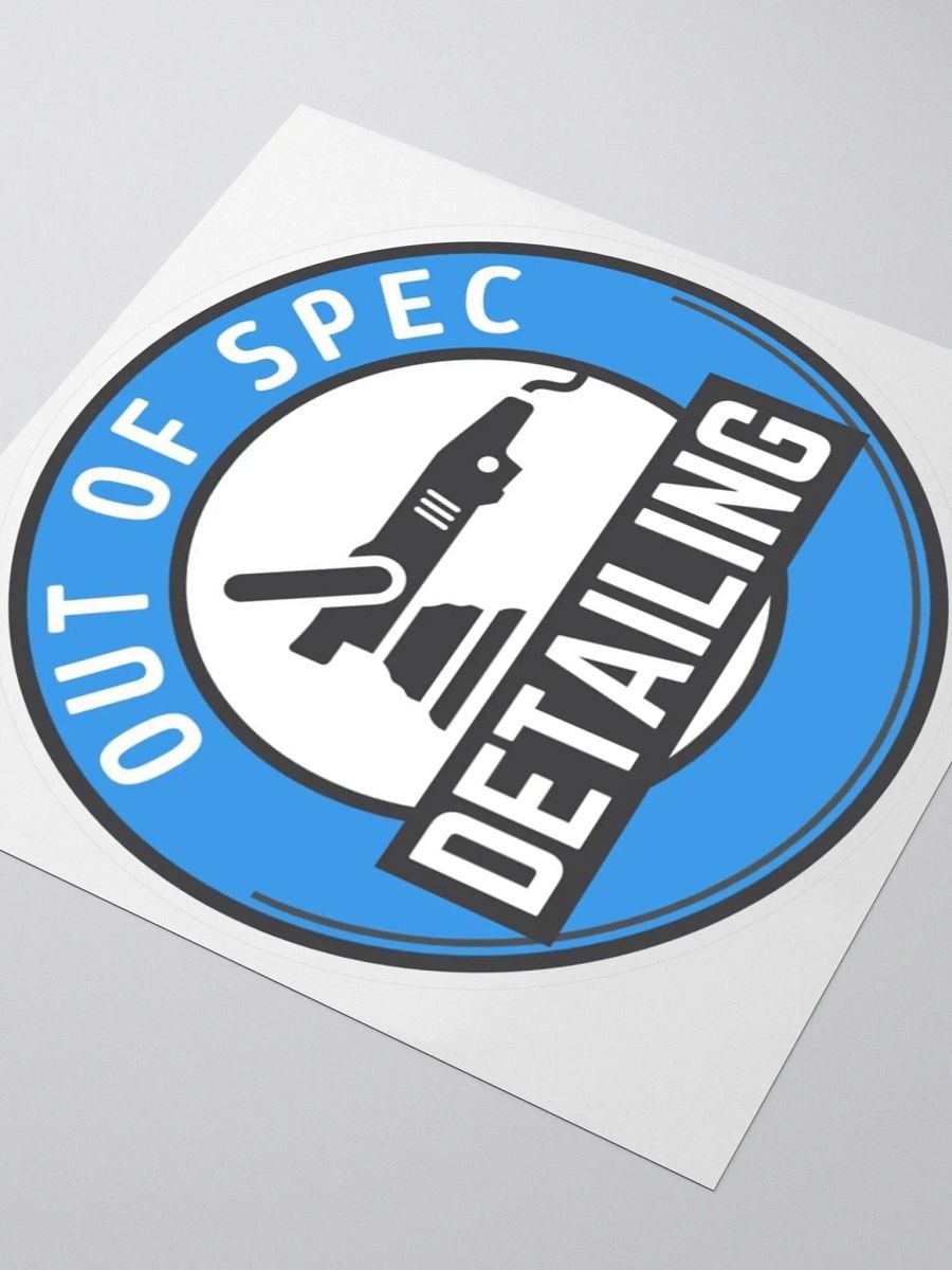 Out of Spec Detailing Sticker product image (3)