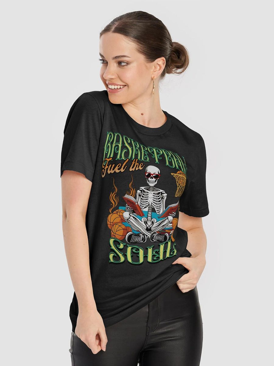 Basketball Fuel The Soul Skeleton T-Shirt product image (9)
