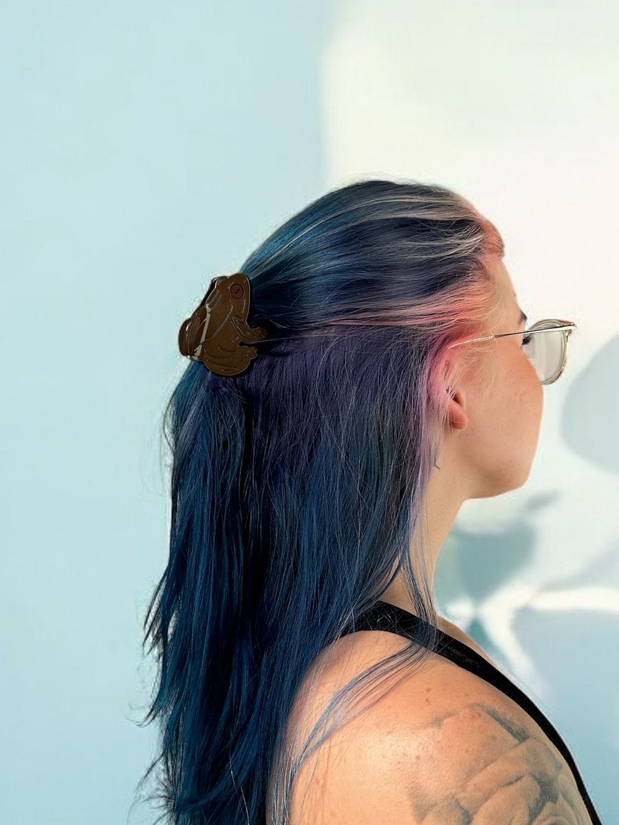 Chocolate Frog Hair Claw product image (2)