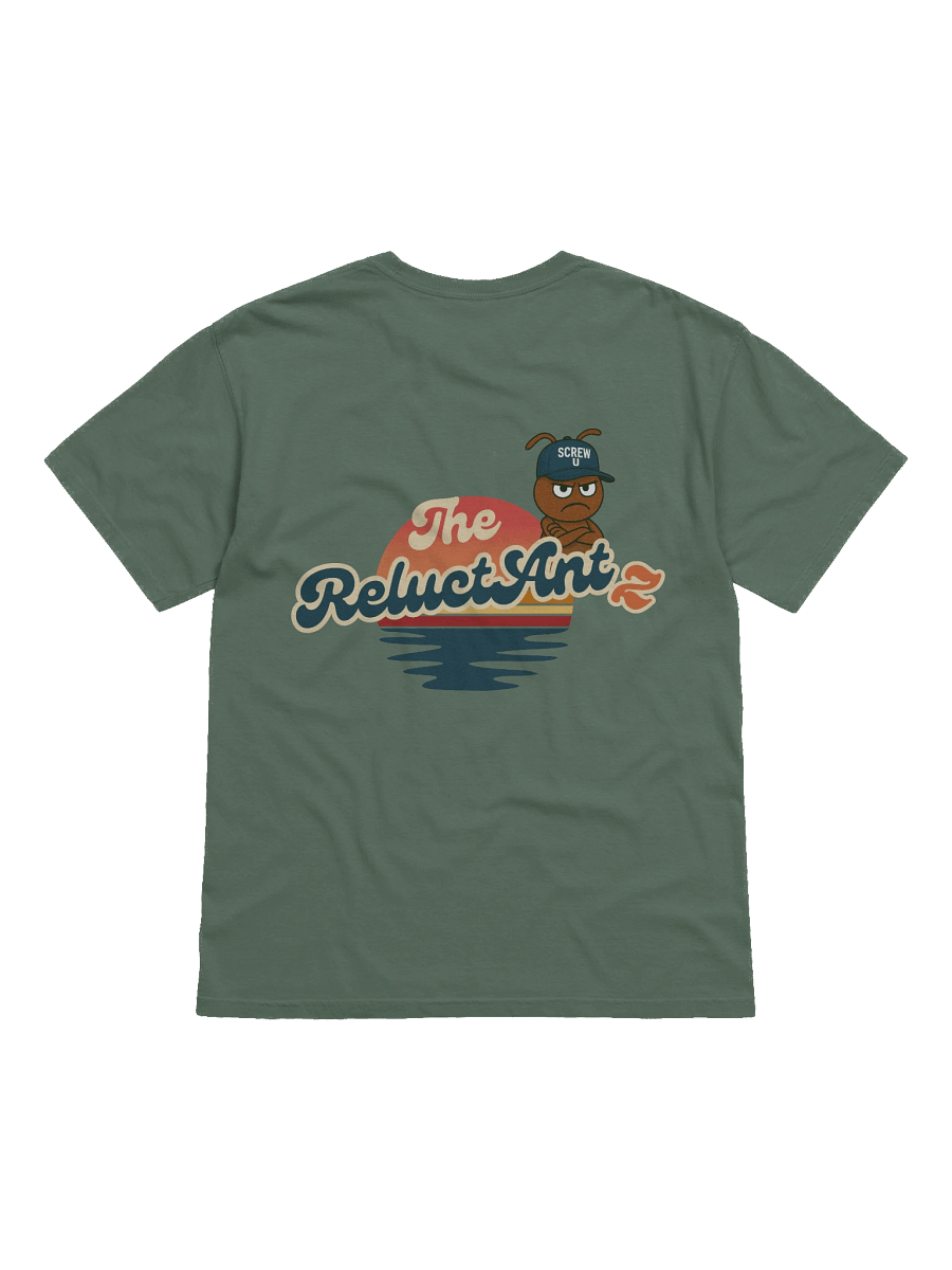 Screw U T-Shirt by The ReluctAntz – Blue Spruce product image (2)