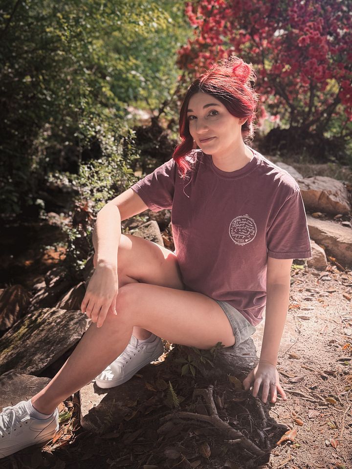 "Recognize Happiness" Comfort Colors T-Shirt (White) product image (1)
