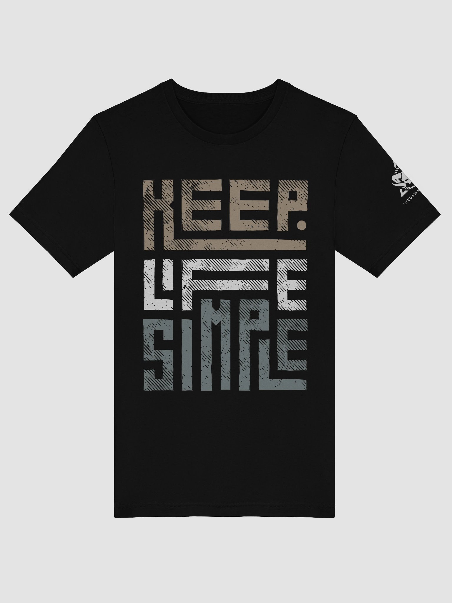 Keep Life Simple: Stylized T-Shirt product image (5)
