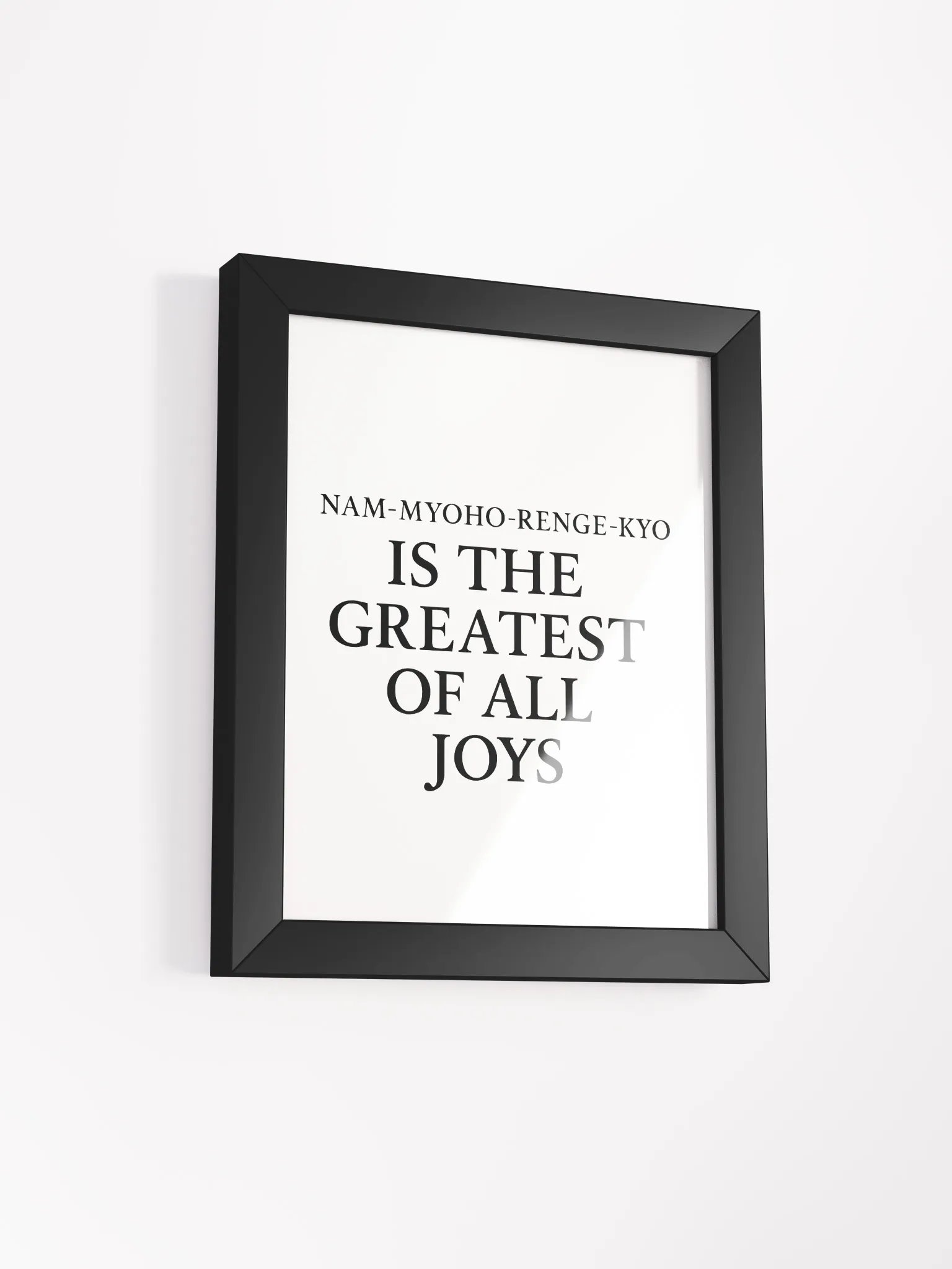Nam-Myoho-Renge-Kyo Wall Art product image (2)