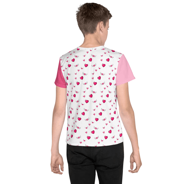 Hearts a Flutter Youth Crew Neck Tee product image (2)