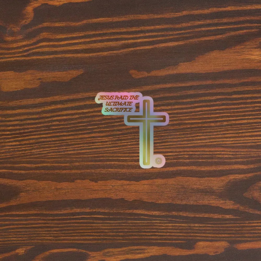 Divine Sacrifice Holographic Sticker Set product image (5)