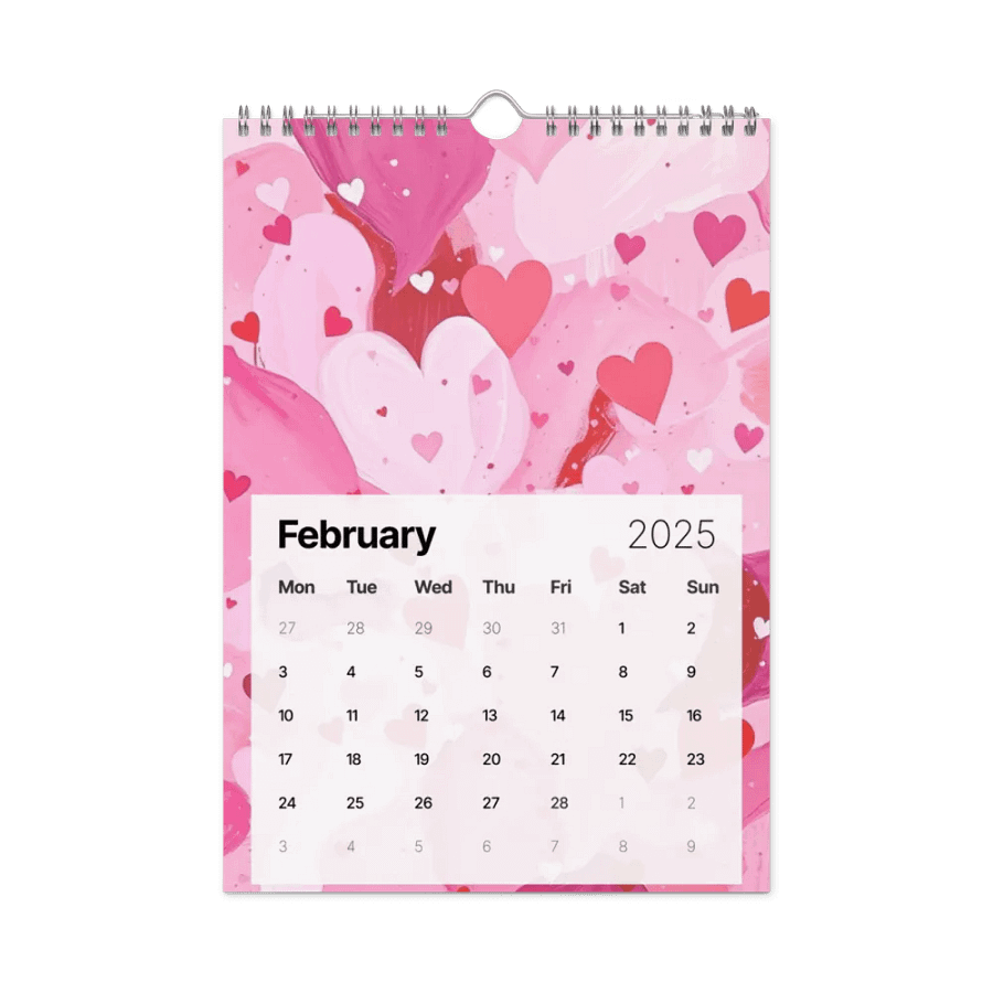 ART ABSTRACT WALL CALENDAR 2025 product image (5)