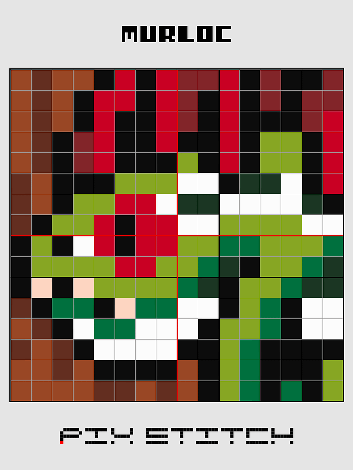 Murloc Pixel Art product image (2)