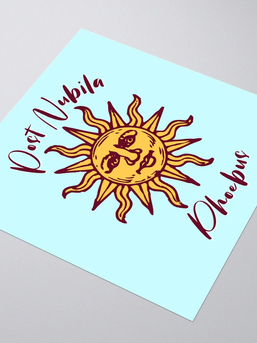 Post Nubila Phoebus Sticker product image (3)