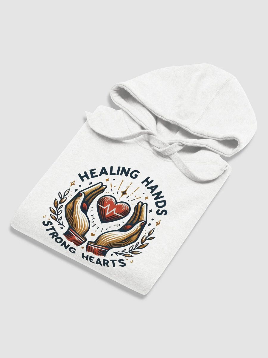 Strong hearts: Healing Hands Unisex Premium Hoodie product image (59)