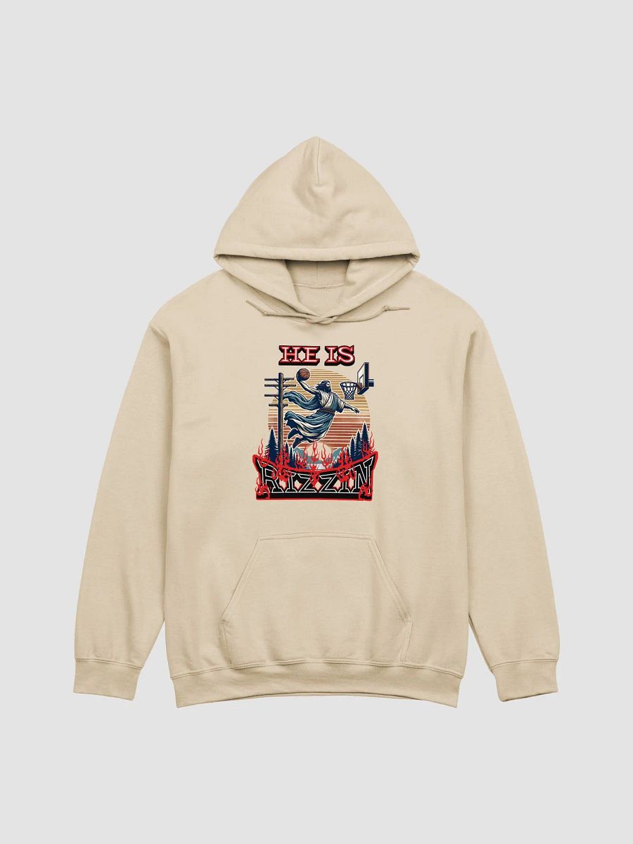 He Is Rizzin Basketball Jesus Slam Dunk Hoodie product image (19)