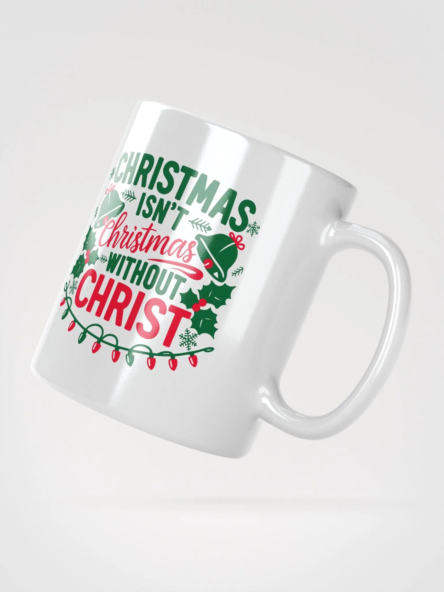 Christmas isn't Christmas White Glossy Mug product image (6)