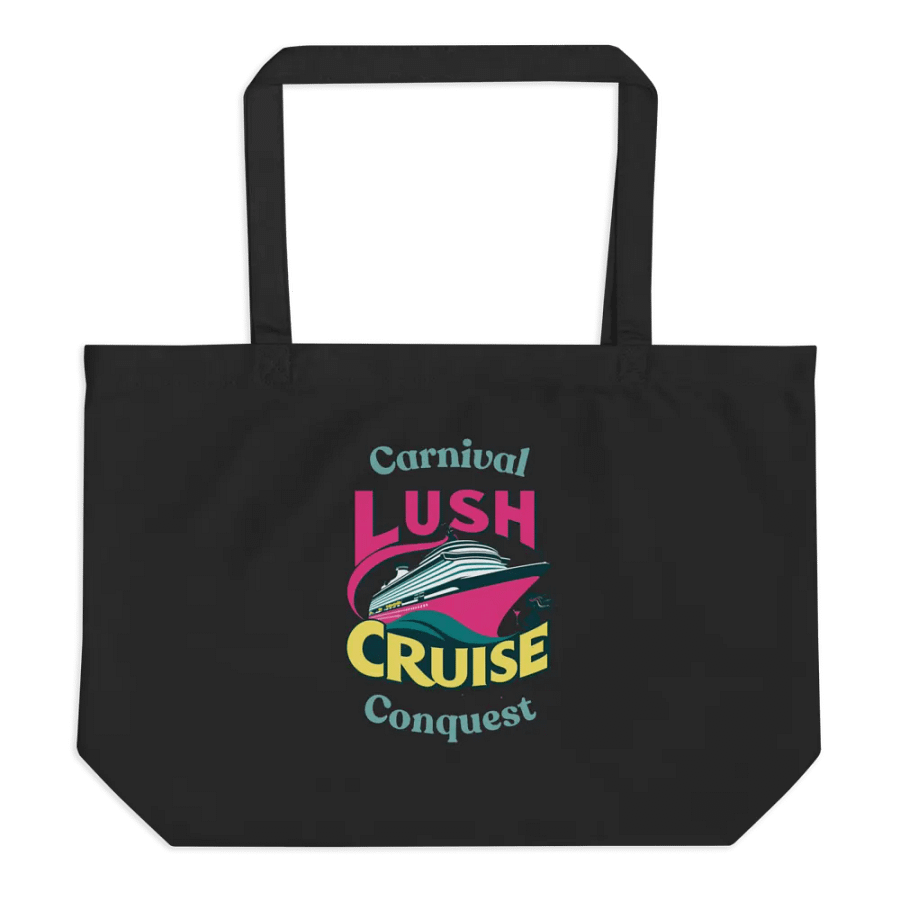 Carnival Lush Cruise Conquest Tote Bag product image (1)