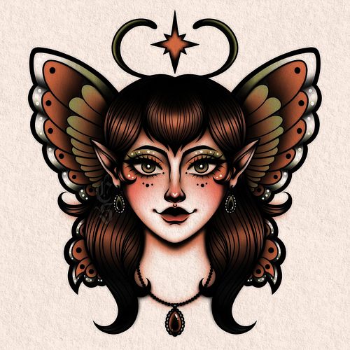 Wanted to give a more traditional style a try! 🦋🧡🌿
This was my drawing for my want-to-do-nothing brain today. Glad I fought t...