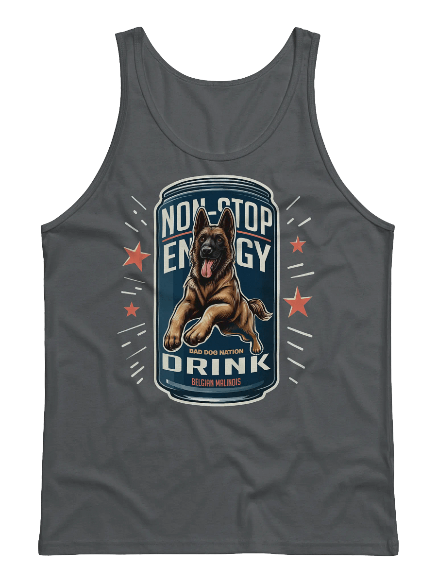 Malinois Energy Drink - Premium Unisex Tank Top product image (1)